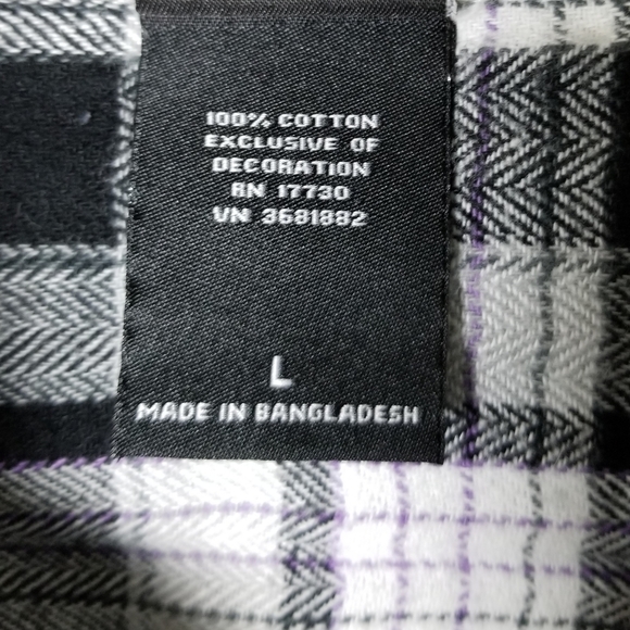 Shaun White flannel boys shirt size L - Picture 2 of 6